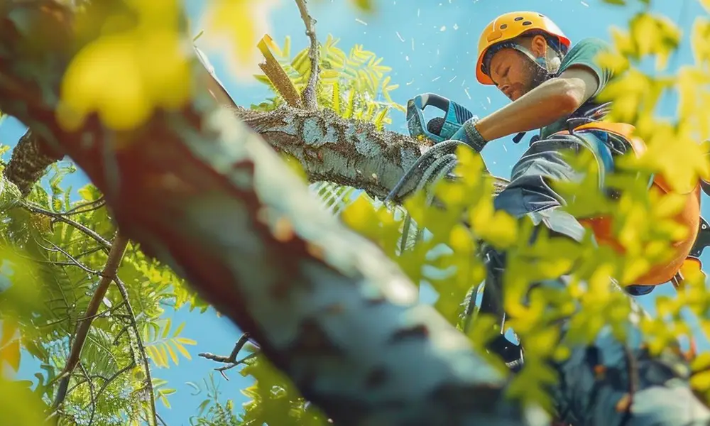 travaux d'élagage et entretien d'arbres